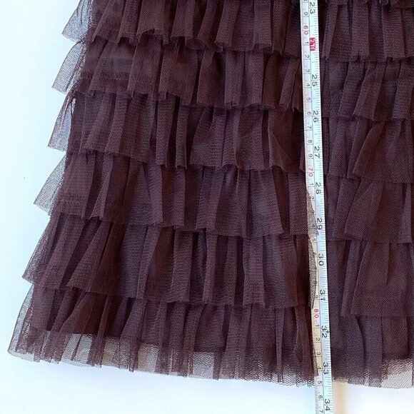 NWT Coast Strapless Tulle Gown Sweetheart Neckline Size 8 - Picture 14 of 15